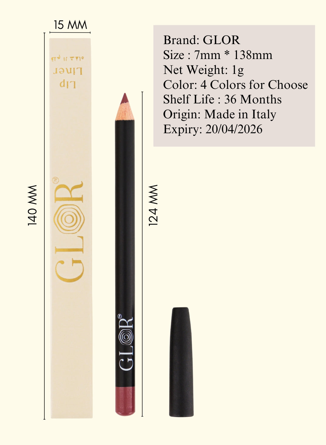 Glor Endless Charm Ultimate Precision Lip Liner - Here You Go